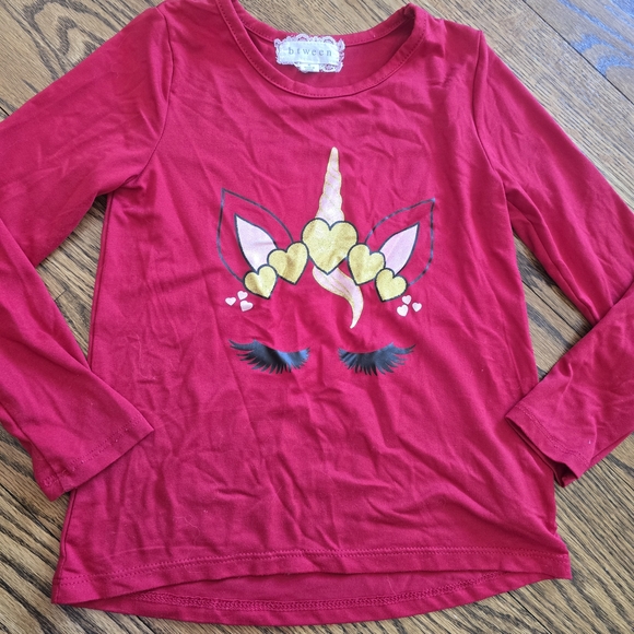 btween Red and Gold Unicorn Kids Matching Set - Picture 4 of 7